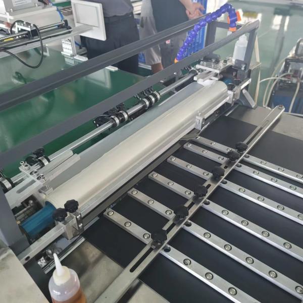 DG-850A Paper Box Cover Feeder Gluing Machine Rigid Box Forming Machine