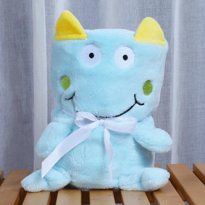 Monster Personalized Flannel Blanket Knitted 100 Polyester Soft Flannel Fleece