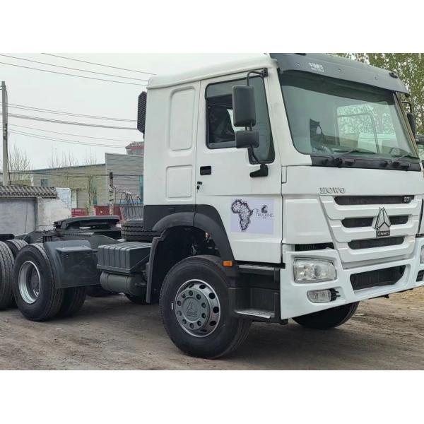 Sinotruck HOWO Тракторный грузовик 6*4 на белых 10 колесах для перевозки грузов