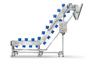 1.5kw Stainless Steel Bowl Conveyor Machine Lifitng Proposal