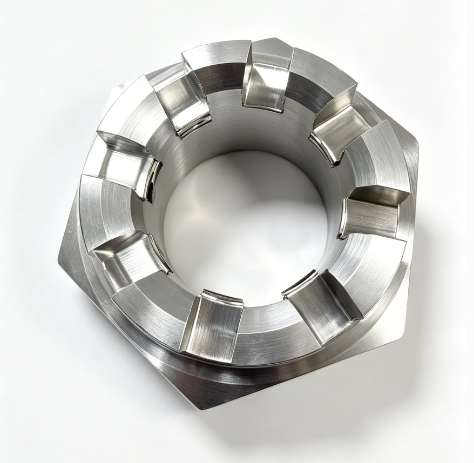 Slotted Castle Hex Nut Metric Threaded Corrosion Resistant