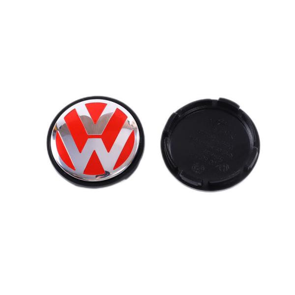Volkswagen Car Wheel Center Cover in Plastic 68mm 56mm with Blue Customized Design