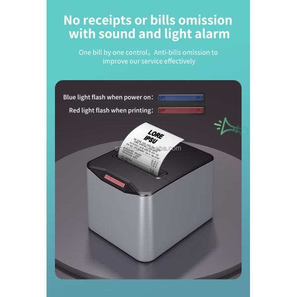 Металлический стеновой термопринтер ABS для закусочной кухни Ресторан Кантин Буфет