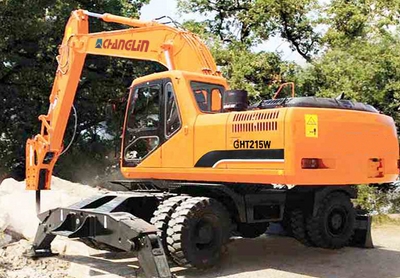 CHANGLIN GHT215W Гидравлическая экскаваторная машина Эргономическая конструкция для оператора
