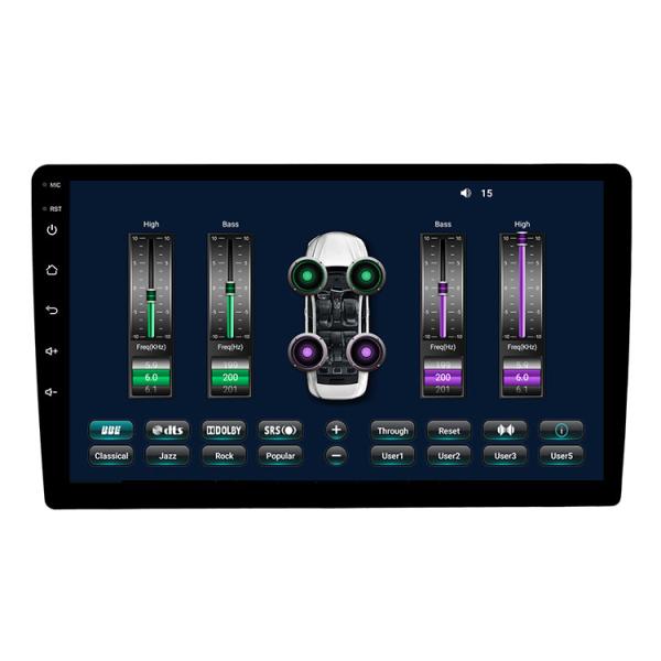 Dual Camera Universal Car Player 9 Inch GPS WIFI BT FM RDS BT FM