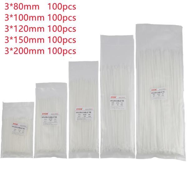 Обручи связей кабеля нейлона полиамида 66 Dia ROHS 3mm для пачки кабеля