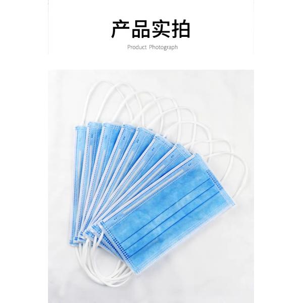 Stock Anti Dust Virus Surgical 3ply Disposal Medical Face Mask PB001 ZOGEAR 3-ply disposable Medical face mask