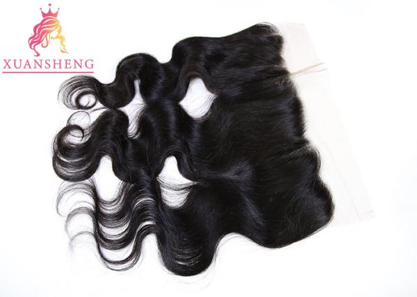 Raw 13x4 Lace Frontal Brazilian Virgin Human Hair With Baby Hair