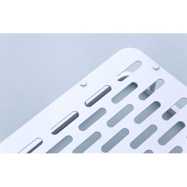 Single layer shelving Bathroom Rack Durable Stainless Steel Wall Mountable