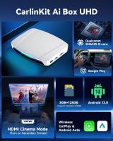 Android 13.0 ワイヤレス アダプター カープレイ マルチメディアビデオボックス CPC200-TBox UHD SDM660 8G 128Gb