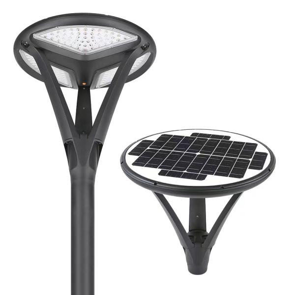 IP65 resistente à água New Design Solar Courtyard Light Cool/Warm Light 33W/5V Para jardim, parque, áreas residenciais