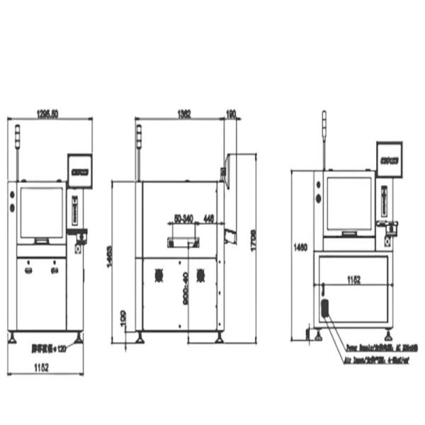 Máquina de impressão de pasta de soldagem de PCB totalmente automática de alta qualidade