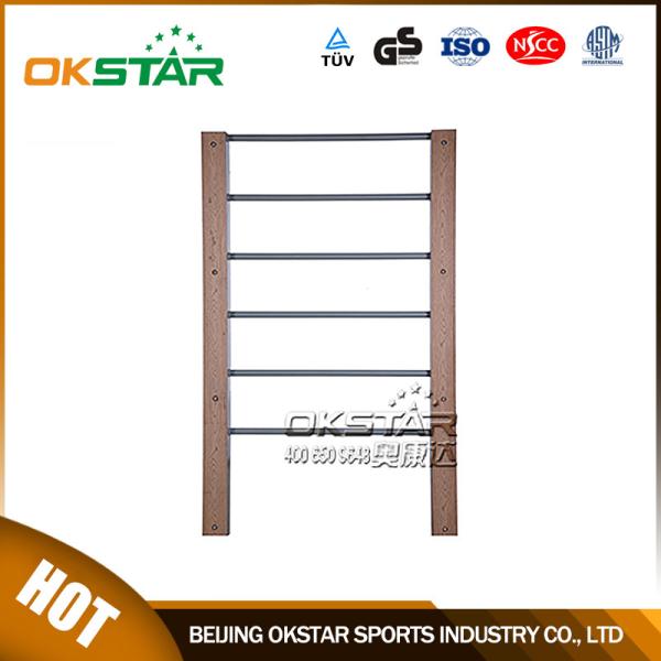 outdoor gym equipment WPC materials based street workout bars