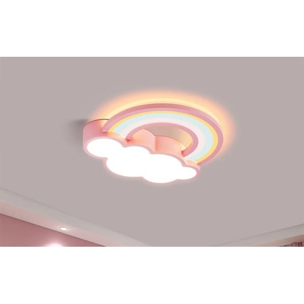 Princess Room Light Fixtures Bedroom And Warm Simple Cartoon rainbow ceiling light(WH-MA-300)