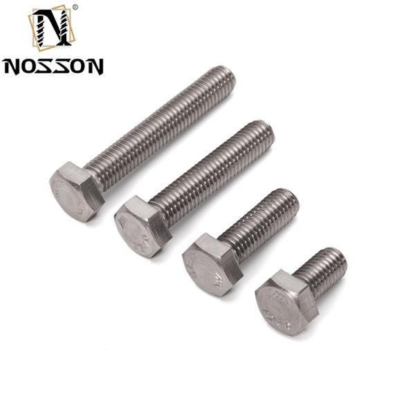 ZINC PLATED Stainless Steel Hex Bolt and Nuts Washer 304 316 for High Tensile Strength in Industrial Applications