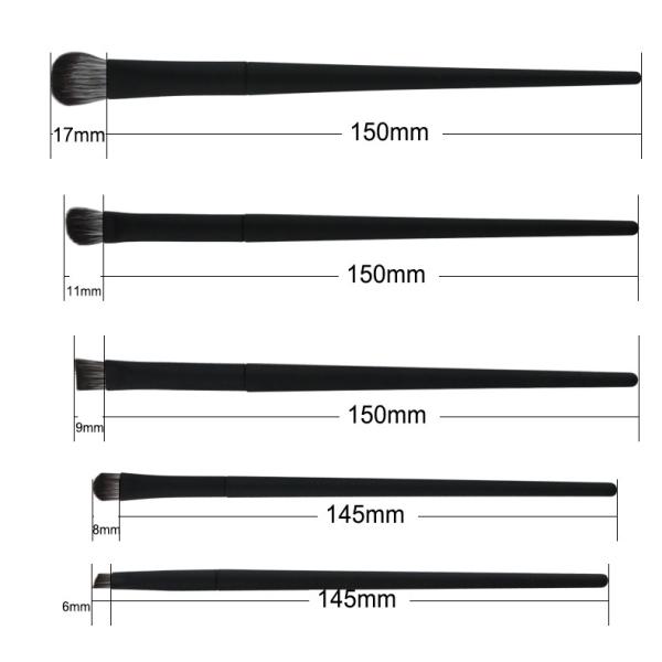 обработка масла наградных косметических волос жестокости набора щетки макияжа 10pcs свободных микрокристаллических резиновая