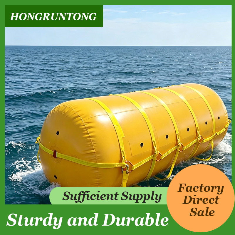 Underwater Lift Bags with PVC Coating Fabric and 200kg to 50 Tons Lifting Capacity in Cylindrical Type