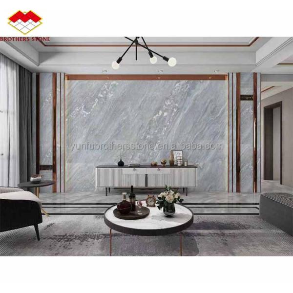 Modern Natural Stone Marble Floors Wall Tiles in Honed Finish for Hotel Upgrade 2024