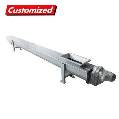 Tempo de entrega estimado OEM Conveyor de parafusos de aço carbono para transporte de lodo de grãos personalizado