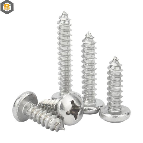 Round Head Stainless Steel Screws and Fasteners Customized by 2D/3D/Drawing for Machinery