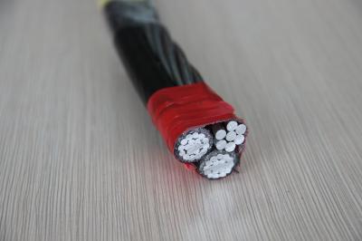 Aplicação de alumínio de Cable Overhead do condutor da isolação Triplex do ABC Xlpe/PVC
