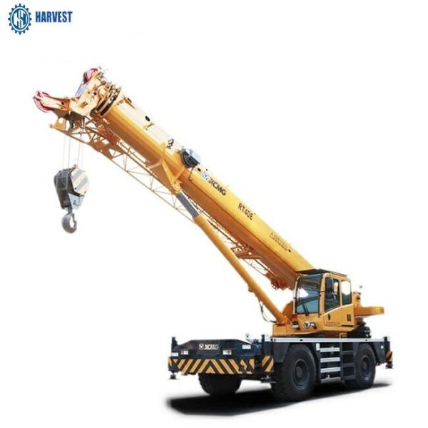 Grue de terrain accidenté de la tonne RT40E de Max Lifting Height 45.1m 40