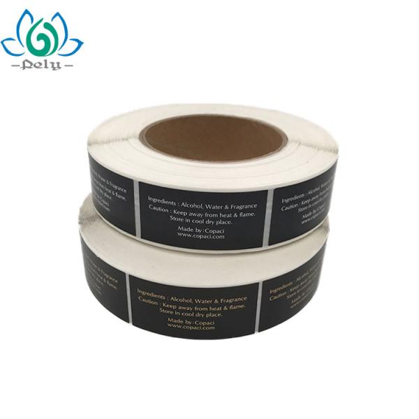 OEM CMY Printing Hot Stamping Foil Self Adhesive Sticker Paper