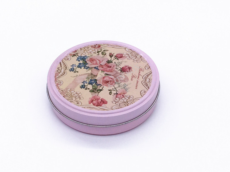 75oz Custom Empty Candle Tin Cans With Embossing On The Lid