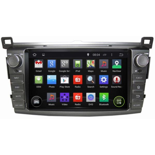 Ouchuangbo Pure Android 4.4 GPS Navigation Stereo System for Toyota RAV4 2013 DVD Multimedia Kit OCB-8017D