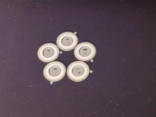 Industrial 95% Alumina Metallized Ceramic Header For Electronic Components