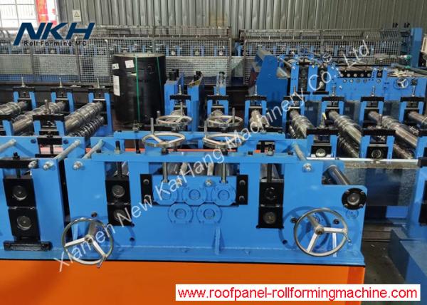 CE Metal Stud Truss Channel Roll Forming Machine For L Angle Light Green House Material de espessura de 4 mm