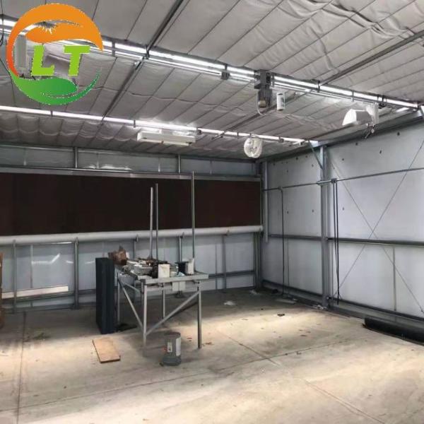 Projetos de estufas de plantação de cogumelos com material de cobertura de filme PE