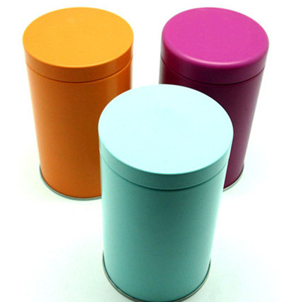 Fantasy Candy Tin Can Small Round Containers With Stackable Inner Lid