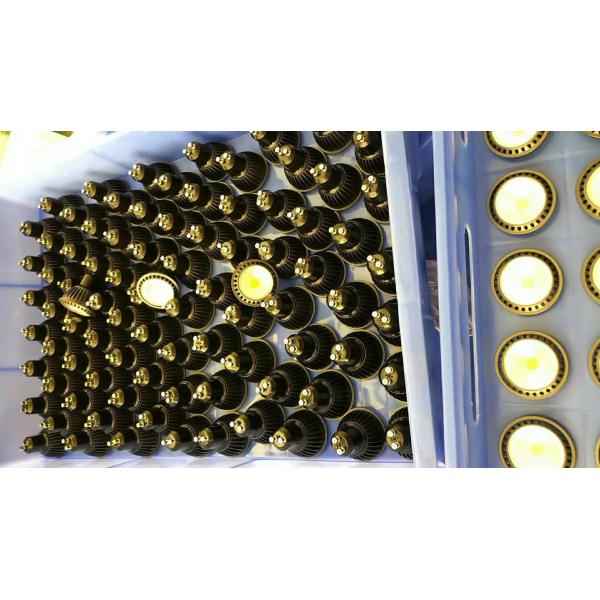 Black IP20 AC 110V 5W LED Spot E27 45 Degree Beam Angle / LED Spotlight Bulbs