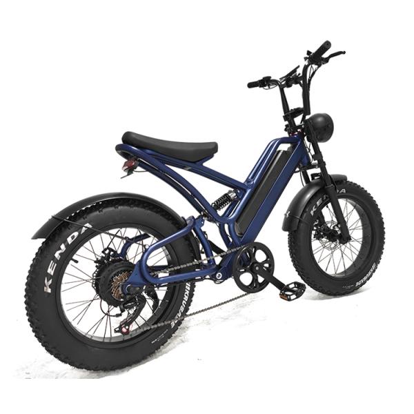 Off-Road Adventures Made Easy with Electric Fat Tire Bike 7 Speed MTB E-Bike and 4.0 Inch Tires