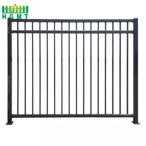 Simple Maintenance Tubular Steel Fence For Busy Sites