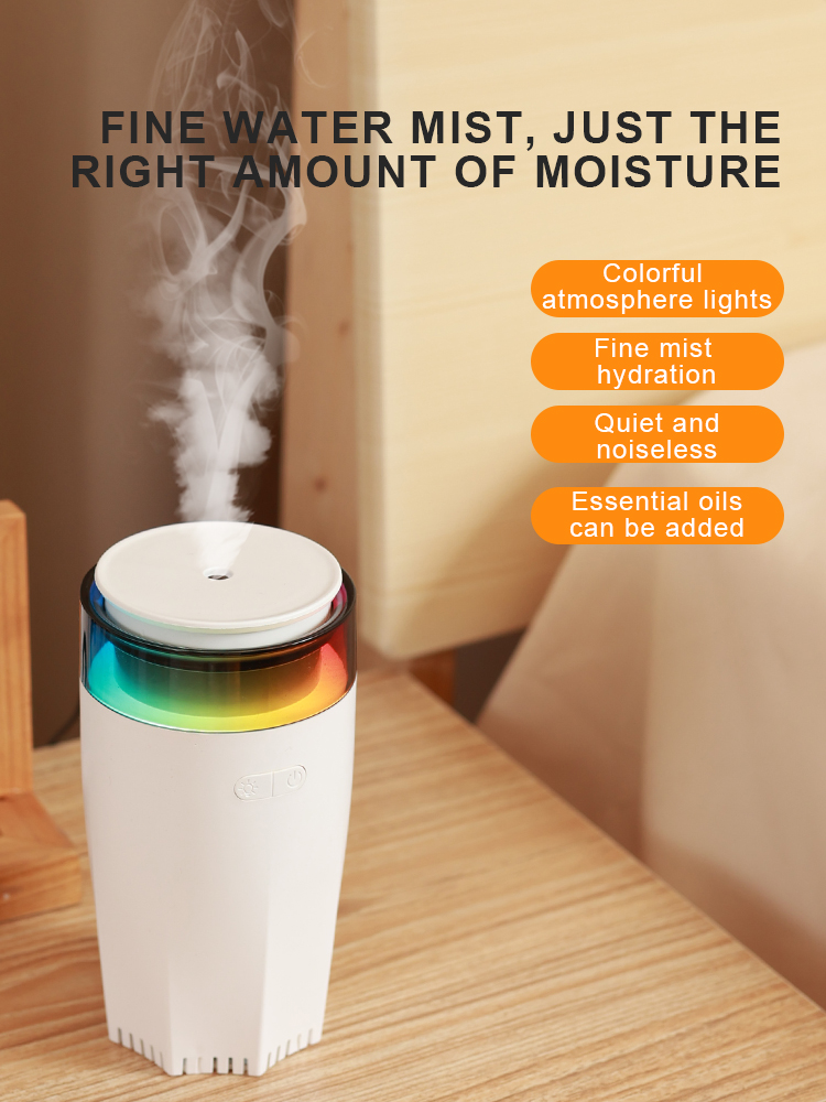 80ml Portable Air Freshener Electronic Customized Aromatherapy Type-c Auto Perfume Oil Home Car Essential Oil Aroma Diffuser