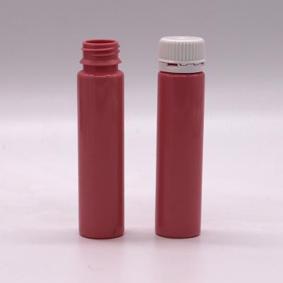 Garrafa à prova de adulteração 1 oz/30 ml PET Verde Marrom Oral Flasca de plástico líquido para embalagens médicas