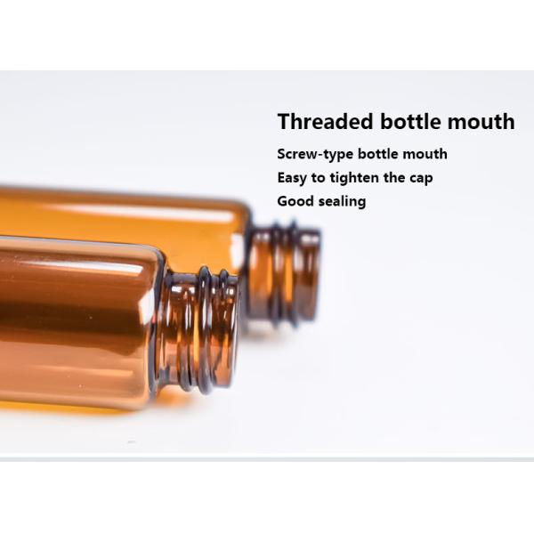 Choose from a variety of cap options for our leakproof Cosmetic packaging for essential oils available in 1ml-5ml sizes