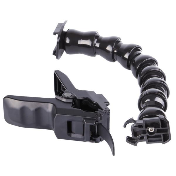 Adjustable Neck GoPro Camera Jaws Flex Clamp Mount Flexible Tripod For Go Pro Hero 4 3+ 3 2 1