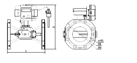 СРЕДНИЙ счетчик энергии 1.6MPa Макс жары воздушного потока HVAC цифров