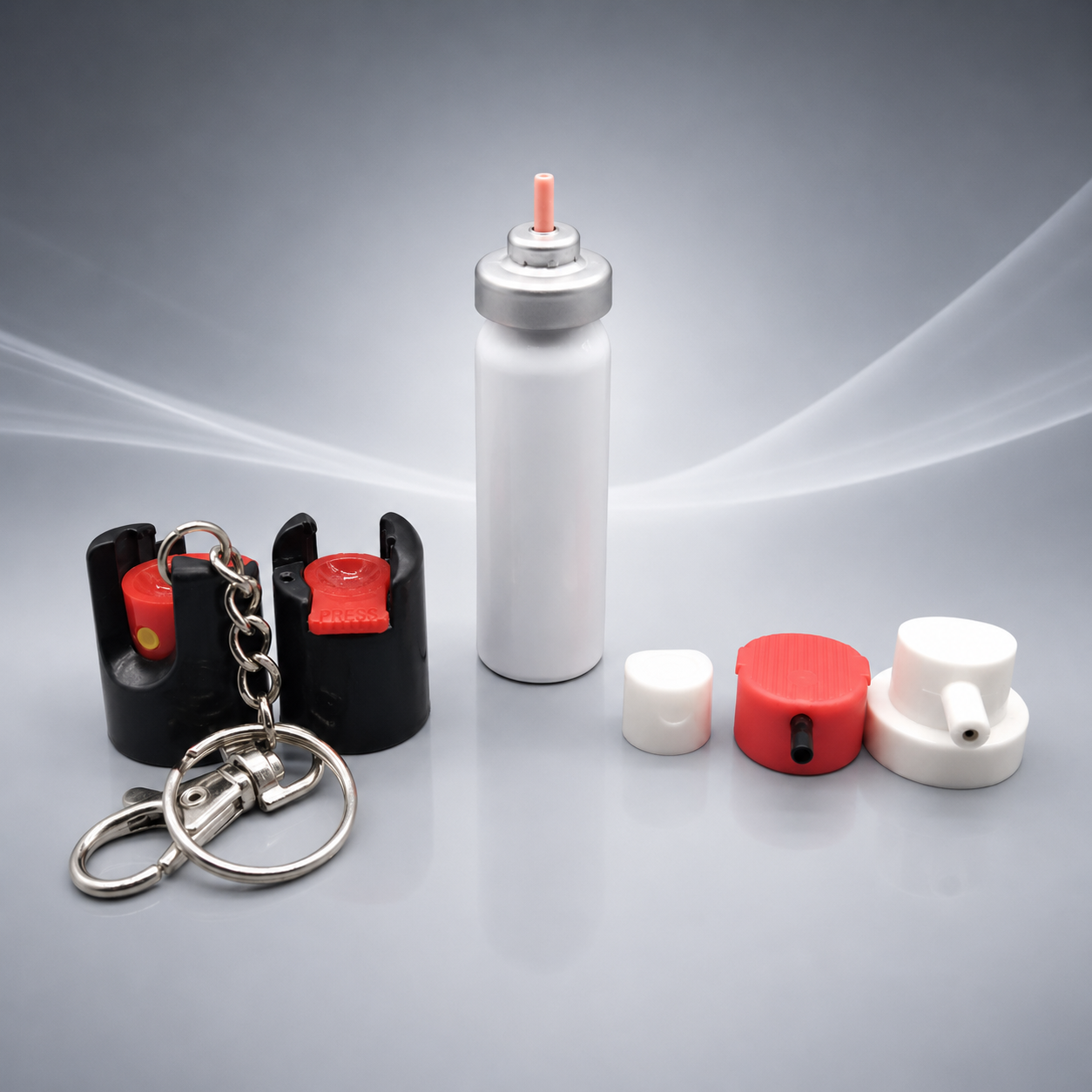 20mm Aluminum Continuous Aerosol Valve for Pepper Spray Packaging with Customizable Spray Pattern