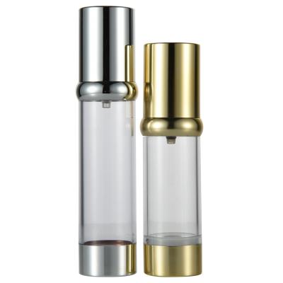 Material de base de alumínio 30ml 40ml frasco de creme para olhos Design sem ar Colar Material PP