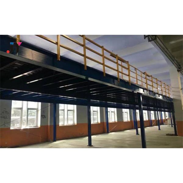 Portable Paint Coated Metal Frame Mezzanine Floor Platform for Warehouse Storage