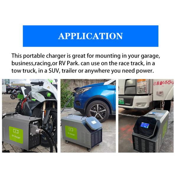 Portable Mobile EV Car Fast Charger with Input Voltage 260-475V and Output Voltage 200-750V CCS 15KW 20KW 30KW 40KW