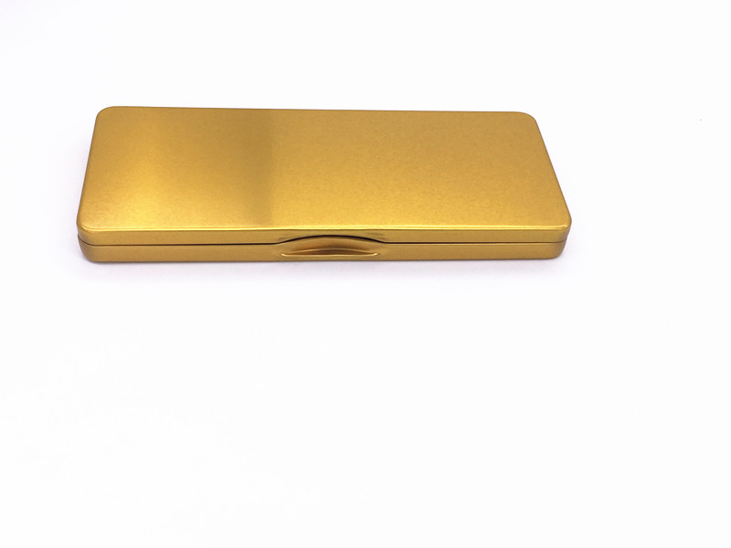 188x78x18mm Rectangle Printed Customized Perfume Gift Tin Box With Mirror For Cosmetic