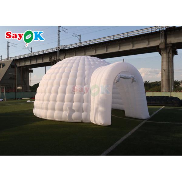 Custom Lighting Inflatable Air Tent Blow Up Igloo Dome Tent For Outdoor
