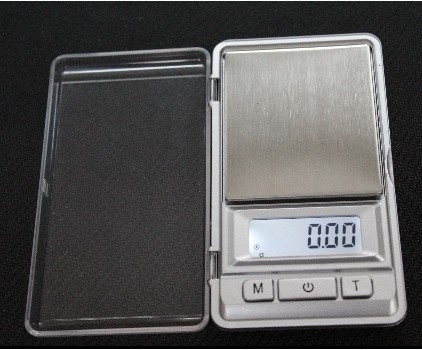 Pocket scale for automatic power-off to save energy 