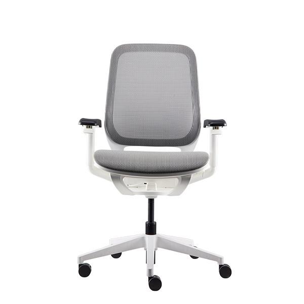 White NEOSEAT High Back Executive Chair With Headrest 350mm Nylon Base