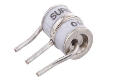 Low Capacitance SE8 Series 3 Electrode 8x10mm Ceramic Gas Discharge Tube GDT 75-600V 20% 10KA For Power Supplies